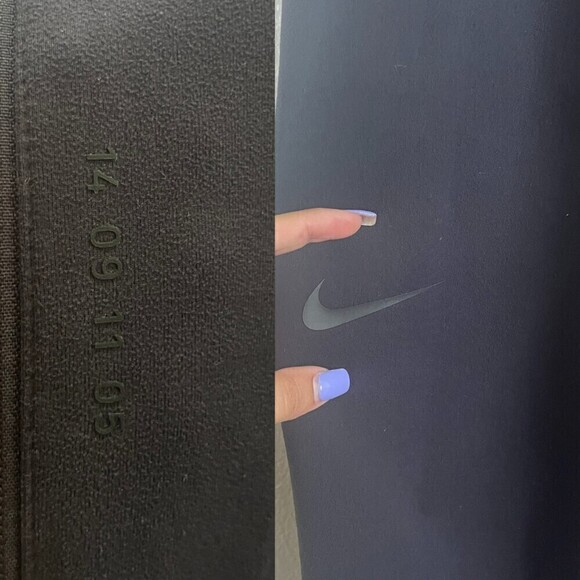 Nike Women Size S Black Pink Sportswear Tech Pack Fleece Wide Leg Sweatpants Gym - Picture 16 of 17